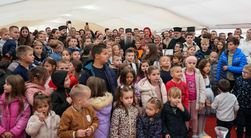 Велико освећење Храма св. Кирила и Методија у Марибору - Патријарх Порфирије: Бог нас је створио да нам љубав буде смисао живота