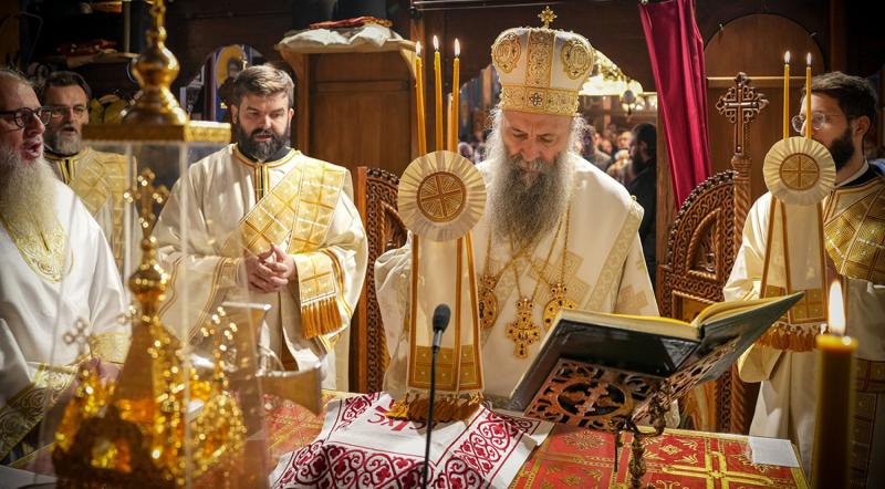 Патријарх Порфирије у Раковици: Господ нас воли безусловно и позива нас на такву љубав