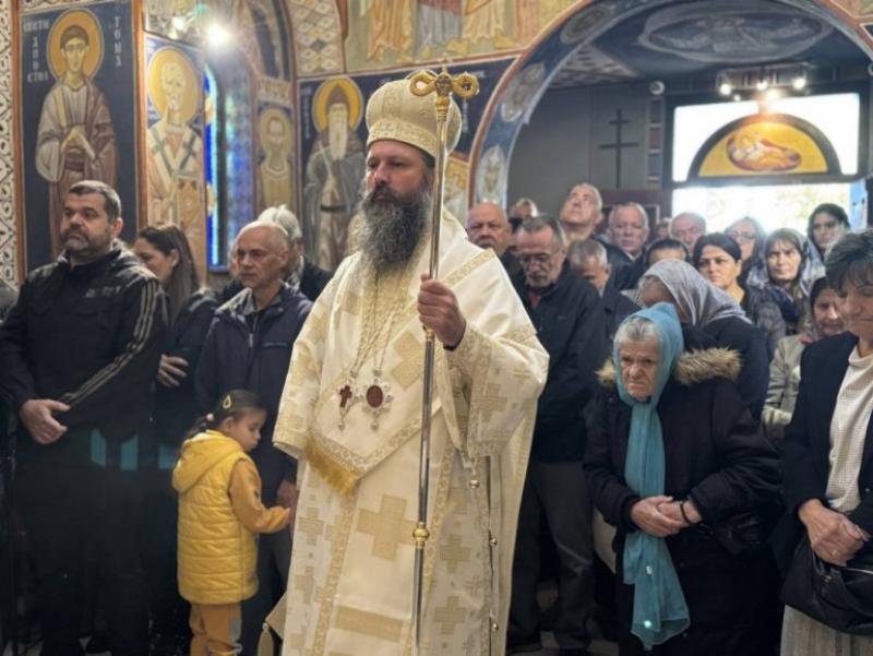Епископ Иларион на слави храма св. Апостола Томе