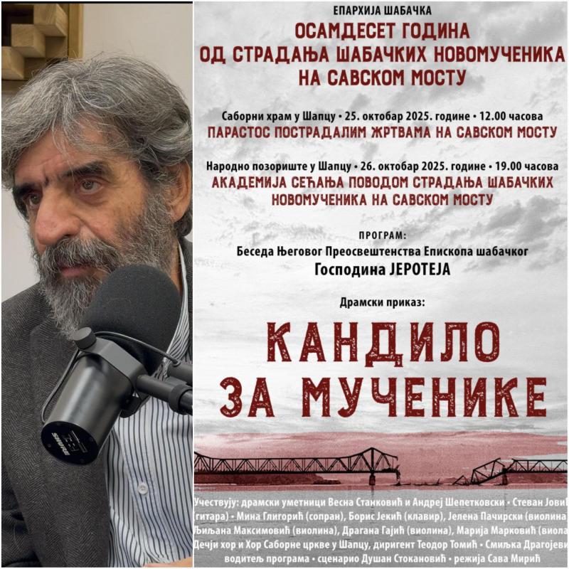 Из "Поподнева": Душан Стокановић - Академија сећања "Кандило за мученике"
